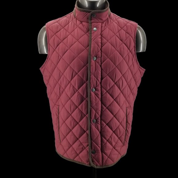 PETER MILLAR Men's Essex Quilted Vest Size LRETAIL $230